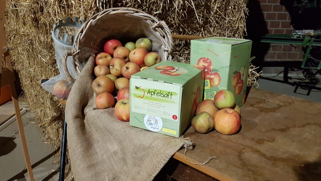 Apfelsaft heimischer Streuobstwiesen